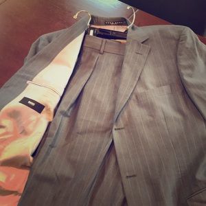 Grey pin stripe Hugo Boss Suit